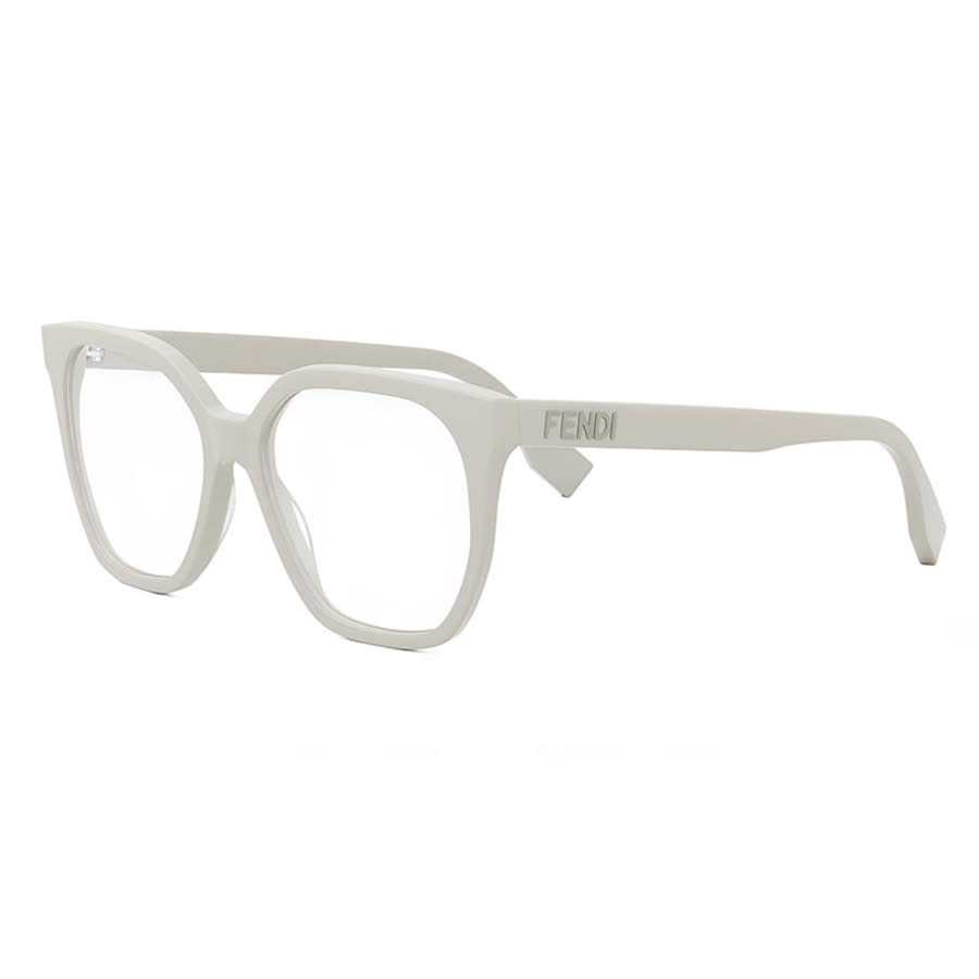 Fendi Ladies Black Square Eyeglass Frames FE50087I 057