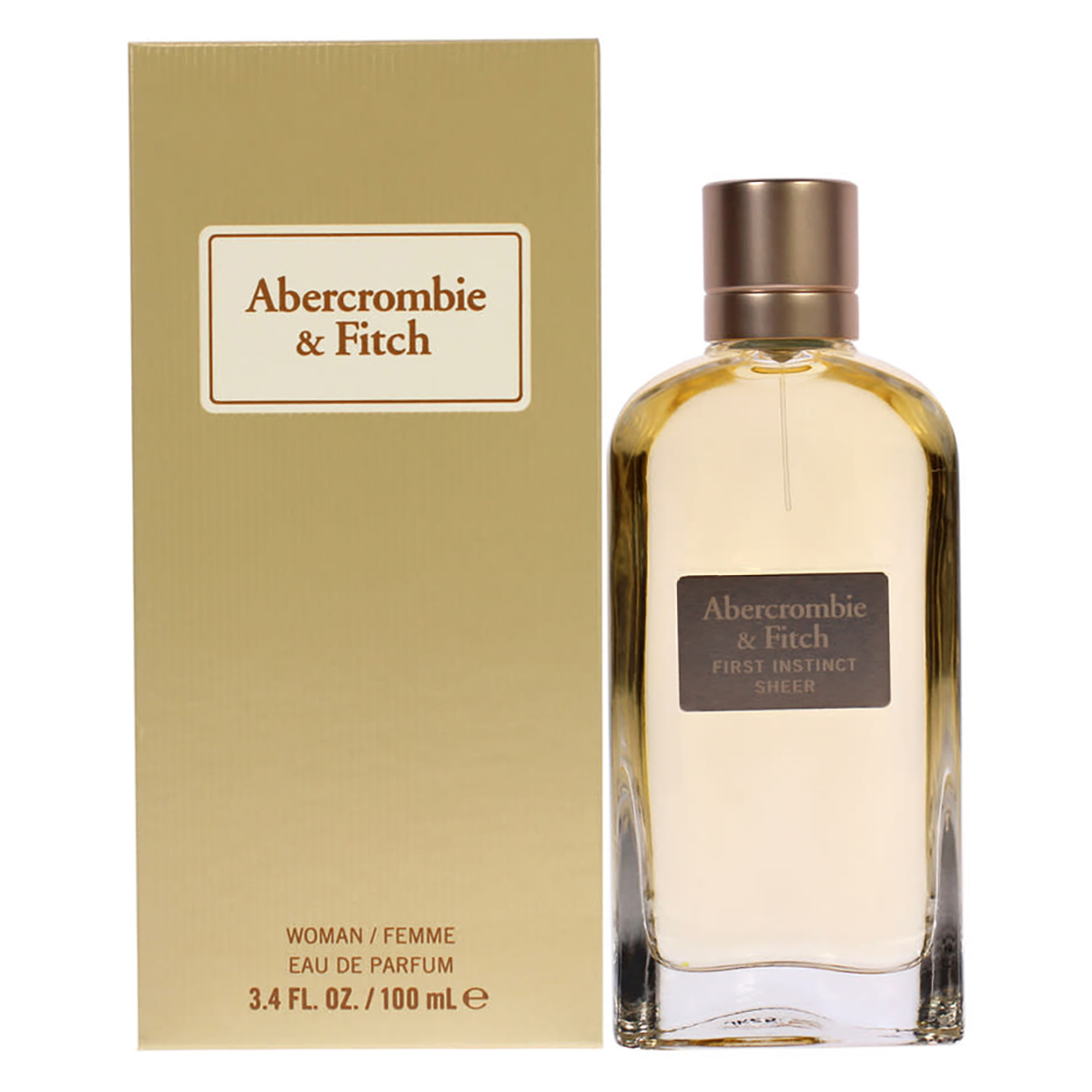 First Instinct Sheer by Abercrombie and Fitch for Women - 34 oz EDP Spray 25$