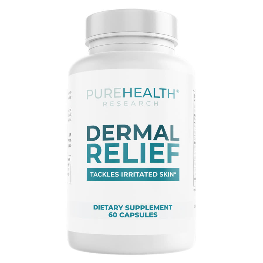 PureHealth Research Dermal Relief 60 Capsules Bath Body 850045685164 35$