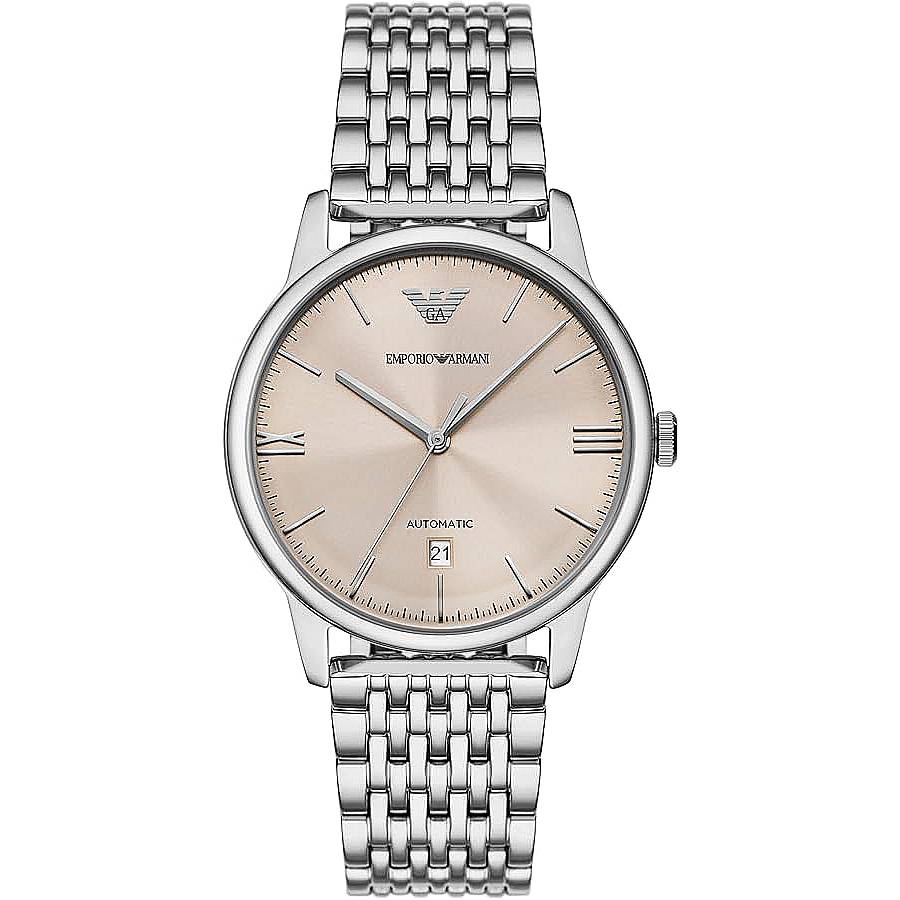 Emporio Armani Automatic Eggshell Sunray Dial Mens Watch AR60082 205$