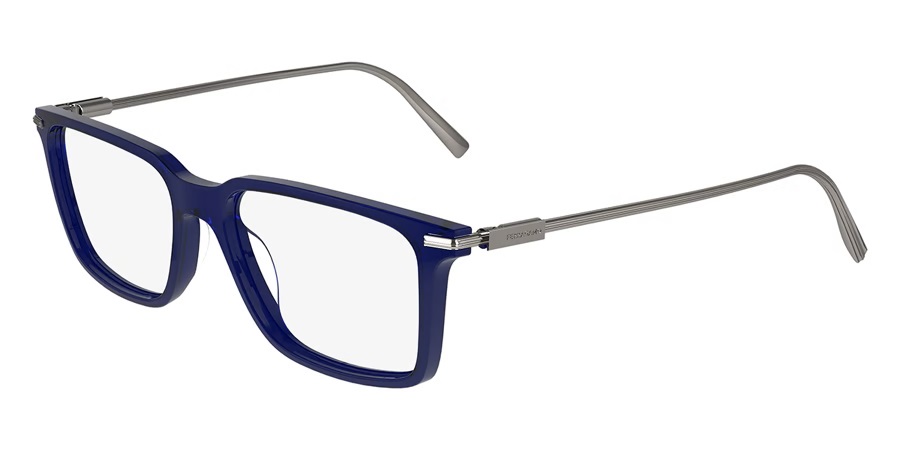 Ferragamo Demo Rectangular Mens Eyeglasses SF2977 432 53 70$