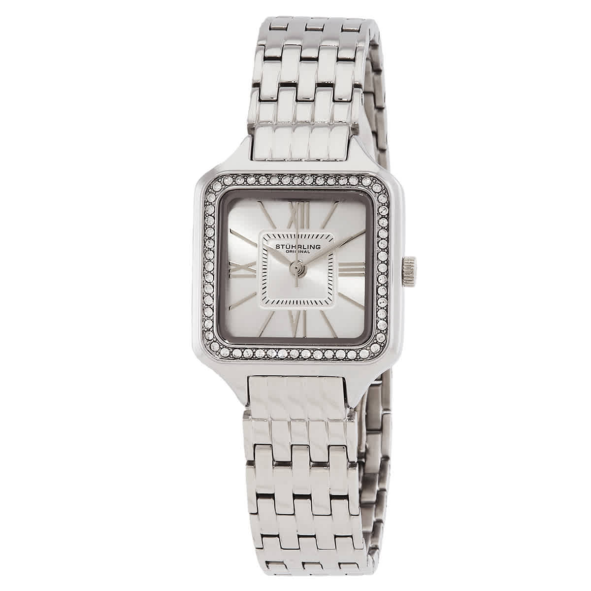 Stuhrling Original Symphony Quartz Silver Dial Ladies Watch M17212 165$