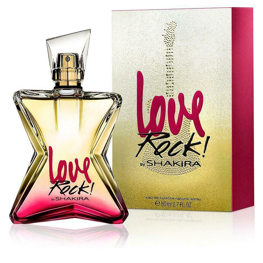 Shakira Ladies Love Rock EDT Spray 2.7 oz (75 ml)