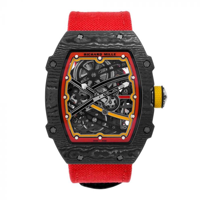 Richard Mille RM 67-02 Automatic Mens Watch RM67-02 Alexander Zverev BlackRed 460000$