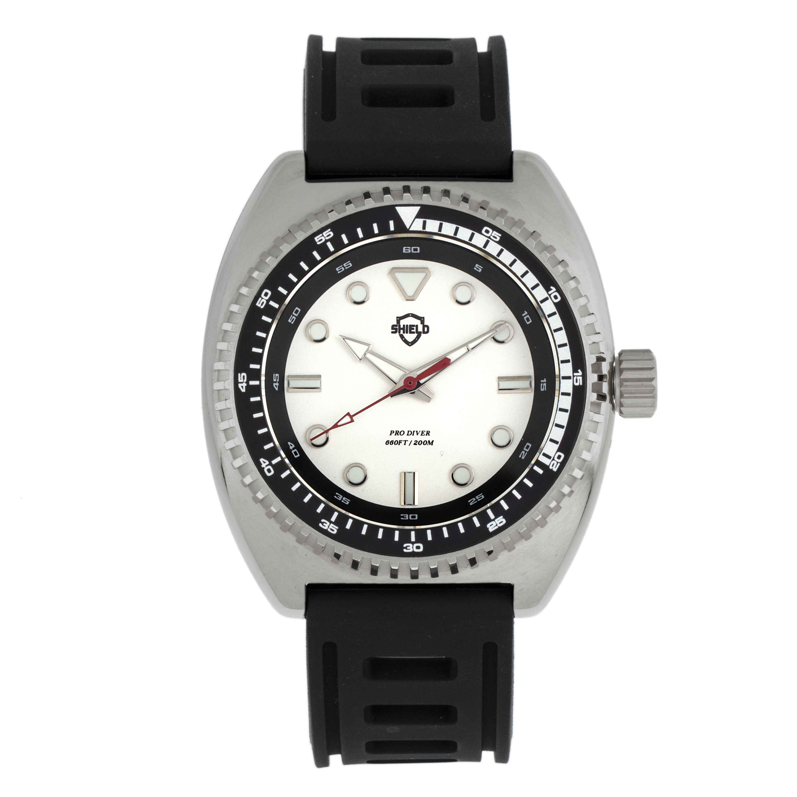 Shield Dreyer Quartz White Dial Mens Watch SLDSH107-1