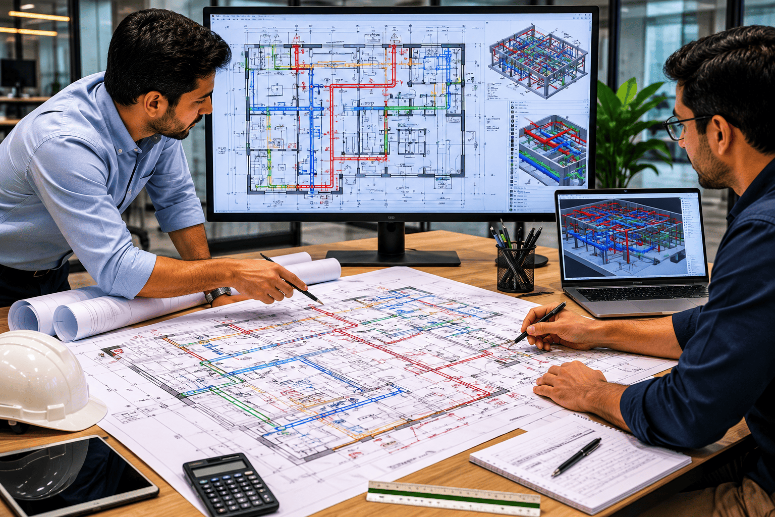 M & E Layout Planning