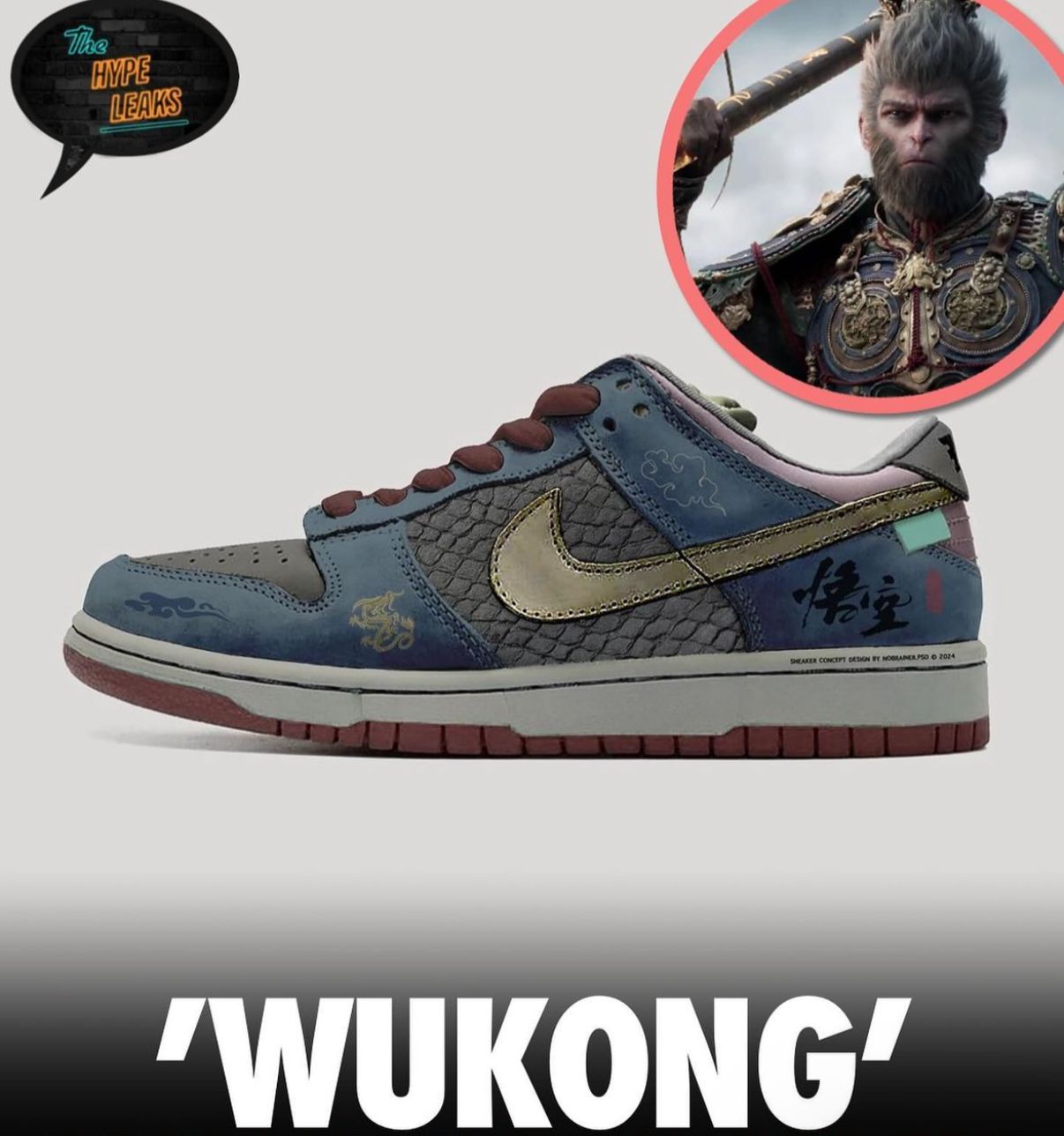 SB DUNK BLACK MYTH WUKONG