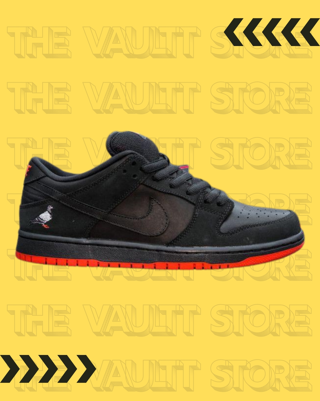 SB DUNK LOW NYC PEGION BLACK