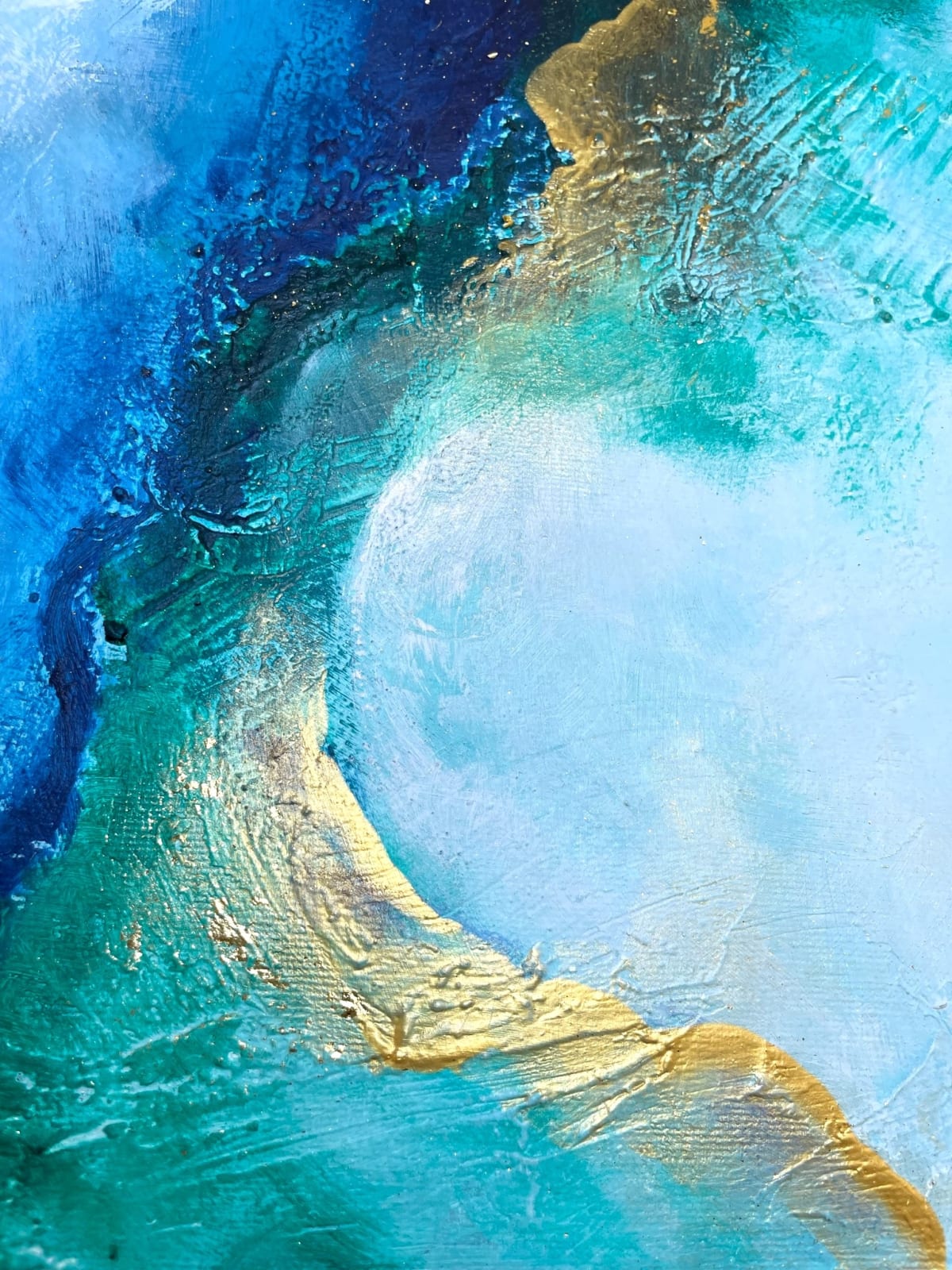 Chrysocolla Diptych