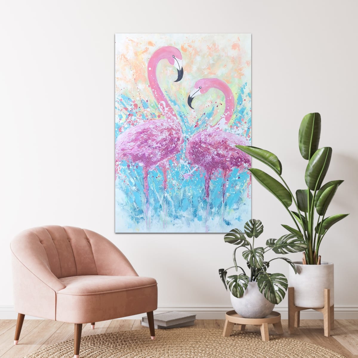 Flamingo Couple