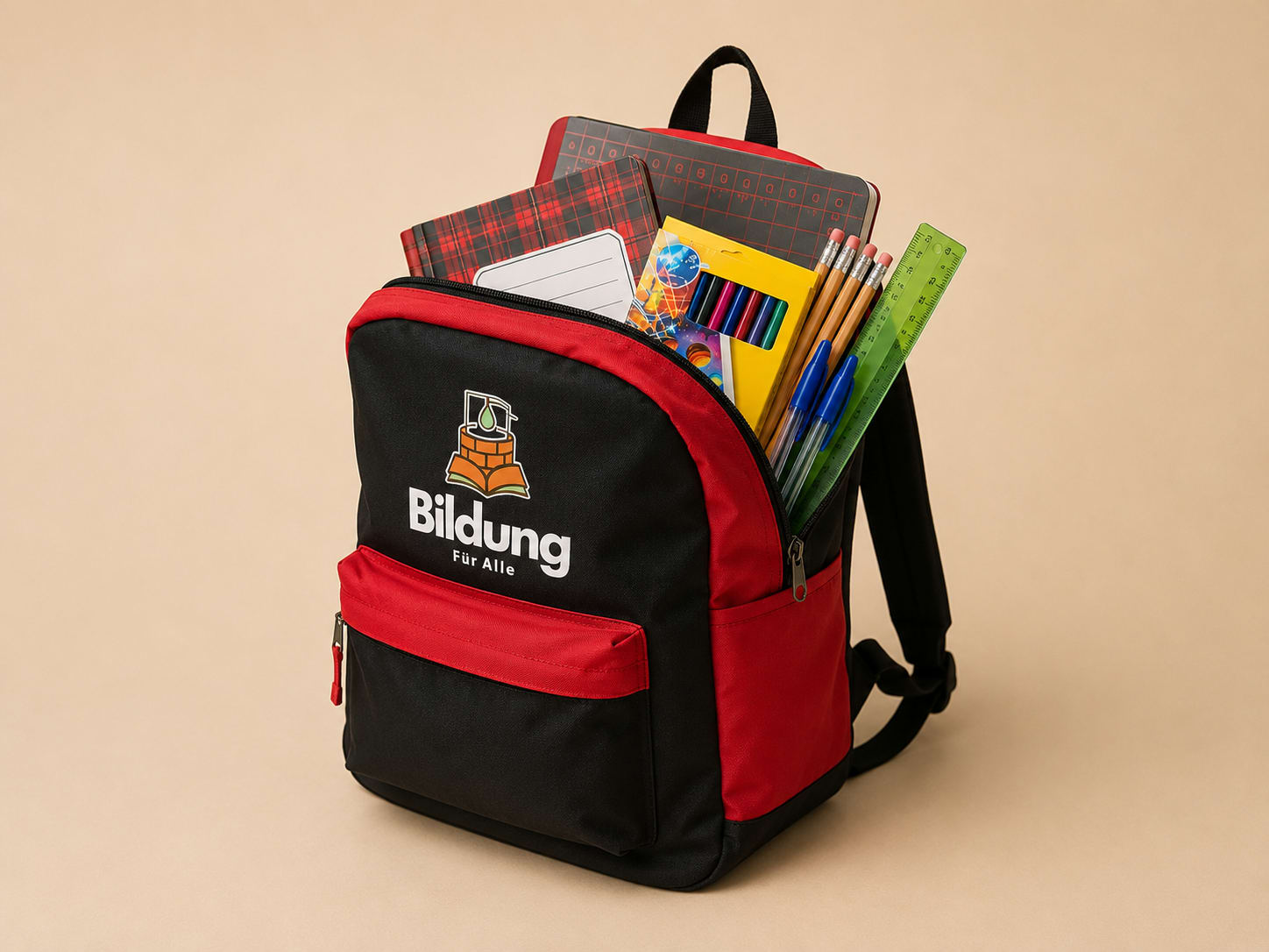 Schulkit und Tasche