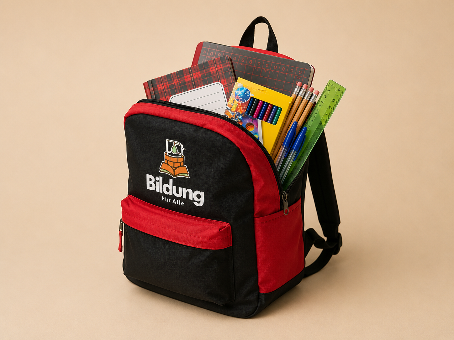 Schulkit und Tasche