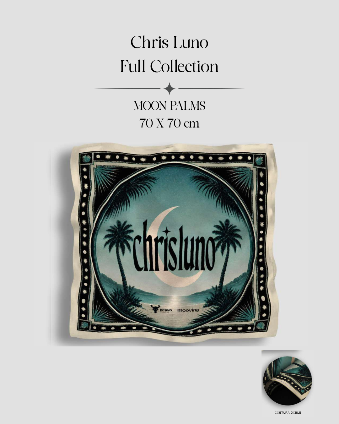 MOON PALMS — CHRIS LUNO PAÑUELO