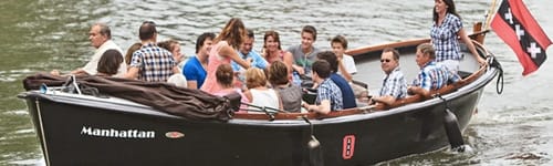 Vier hemelvaart in amsterdam