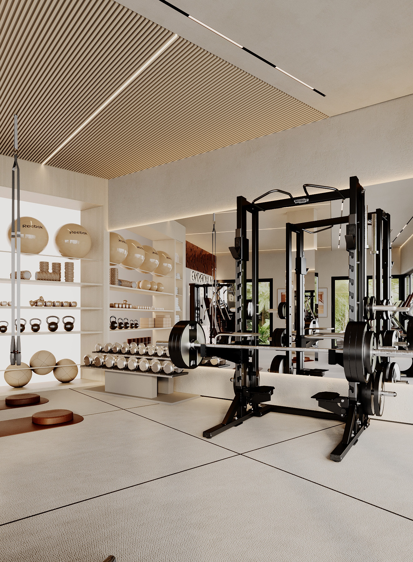 Gym and spa