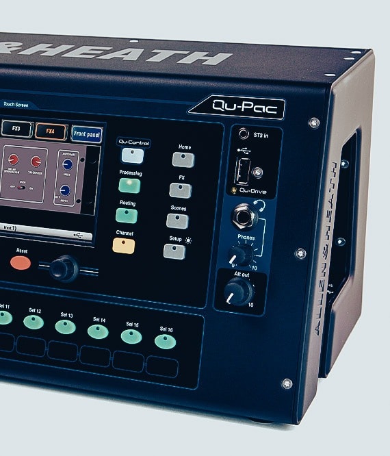 Allen & Heath Qu-Pac Rackmountable Digital Mixer image 1