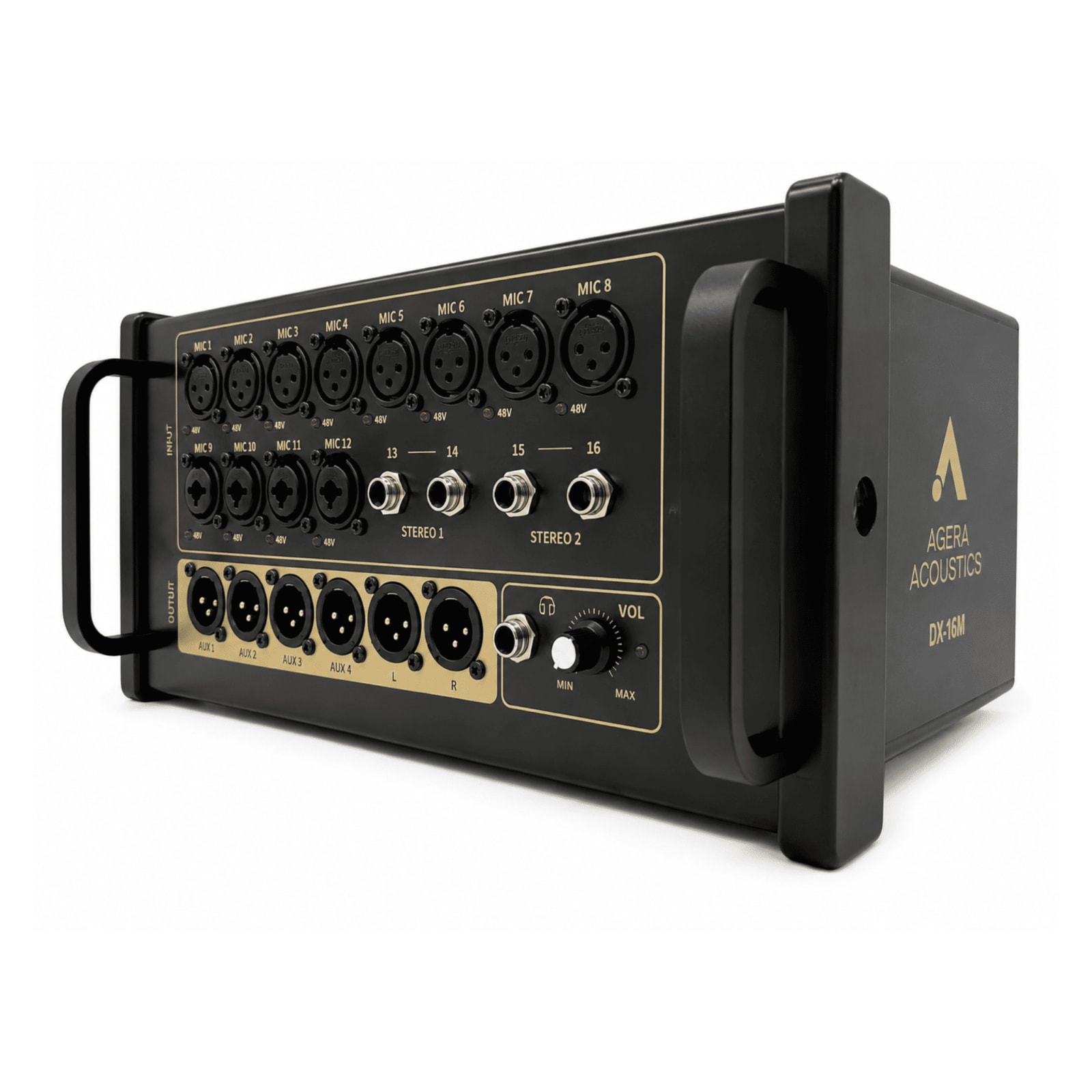 Agera Acoustics DX-16M 16-Channel Digital Stage Box Mixer image 3