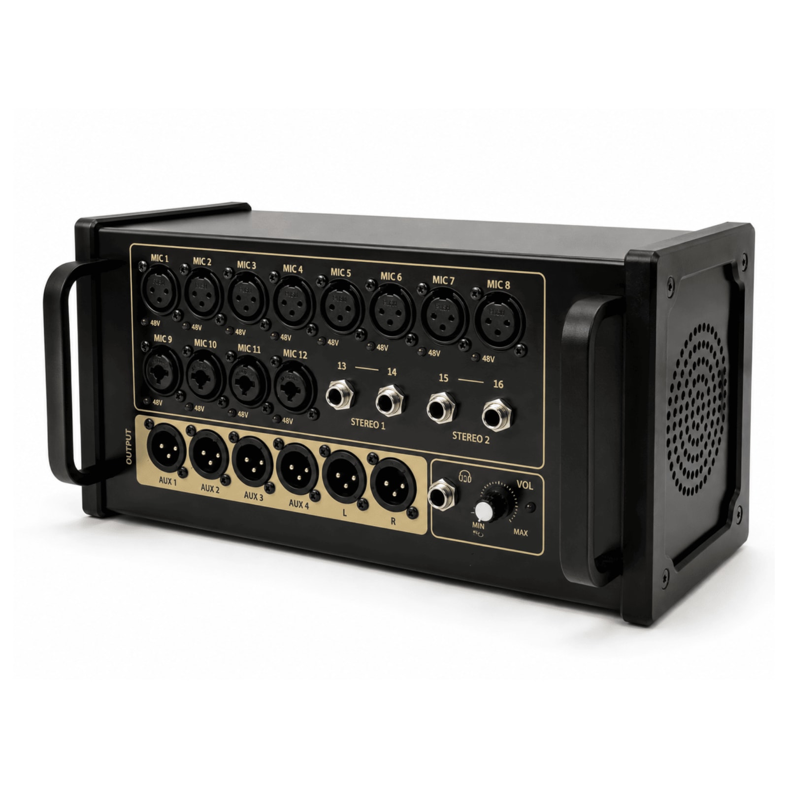 Agera Acoustics DX-16M 16-Channel Digital Stage Box Mixer image 4