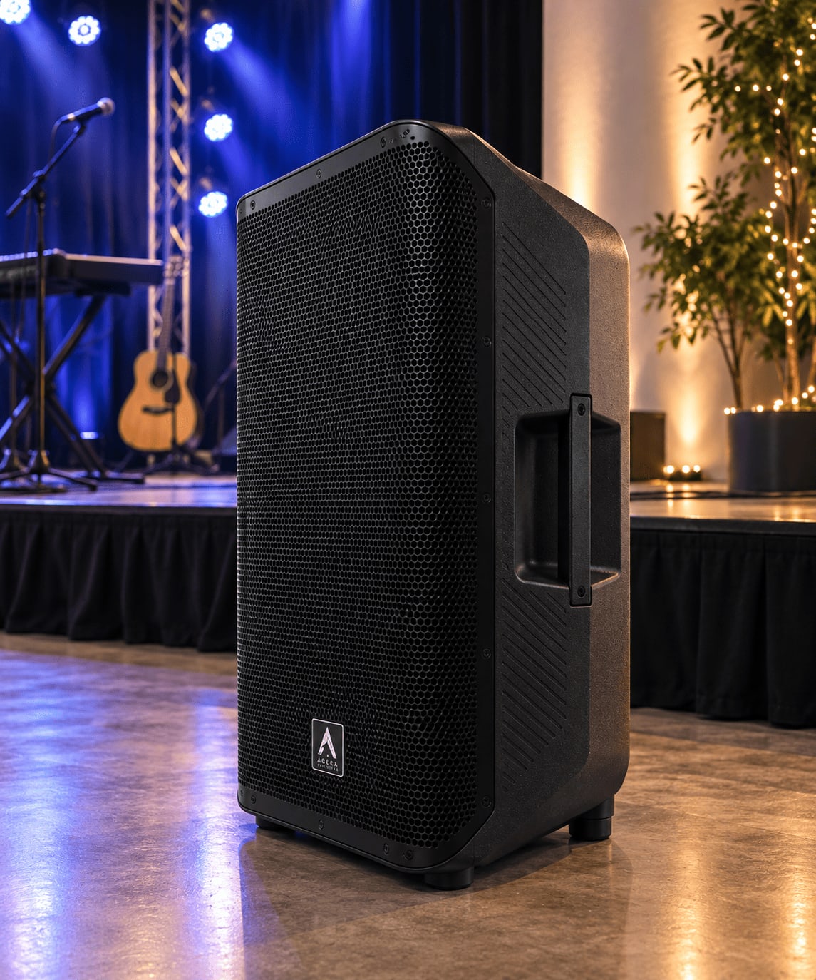 Agera Acoustics SWC-12A PRO 12-inch Active Coaxial PRO PA Speaker image 2