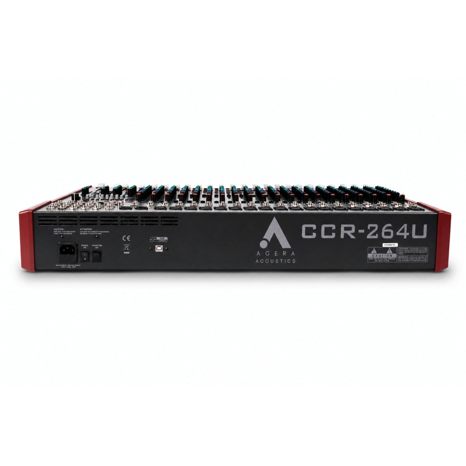 Agera Acoustics CCR-264U 26-Channel Analog Mixing Console image 3