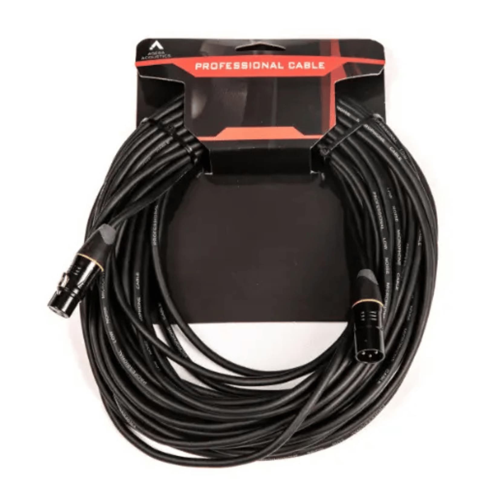 Agera Acoustics 20m XLR Pro Cable AAC-20FM-PRO