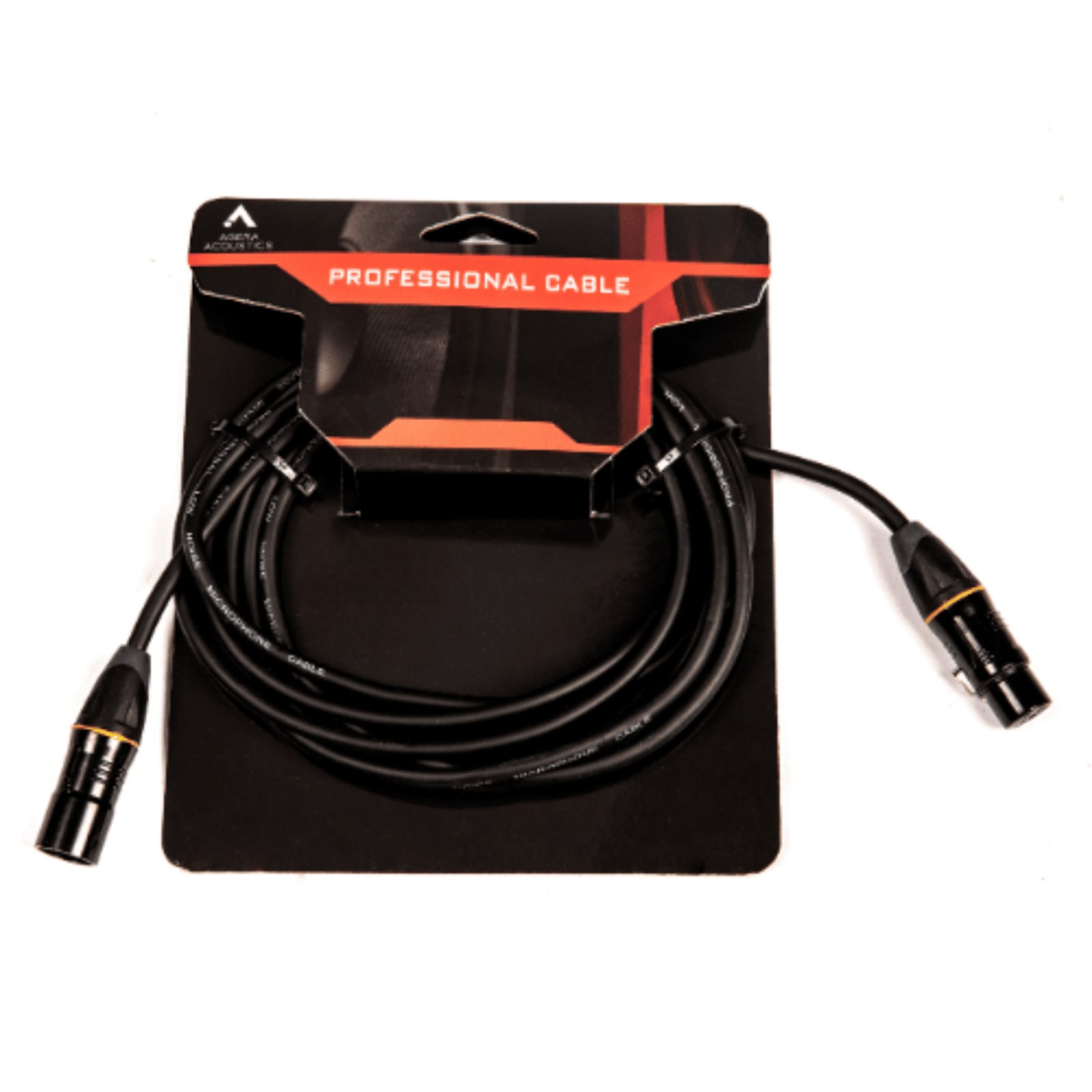 Agera Acoustics 3m XLR Pro Cable AAC-3FM-PRO