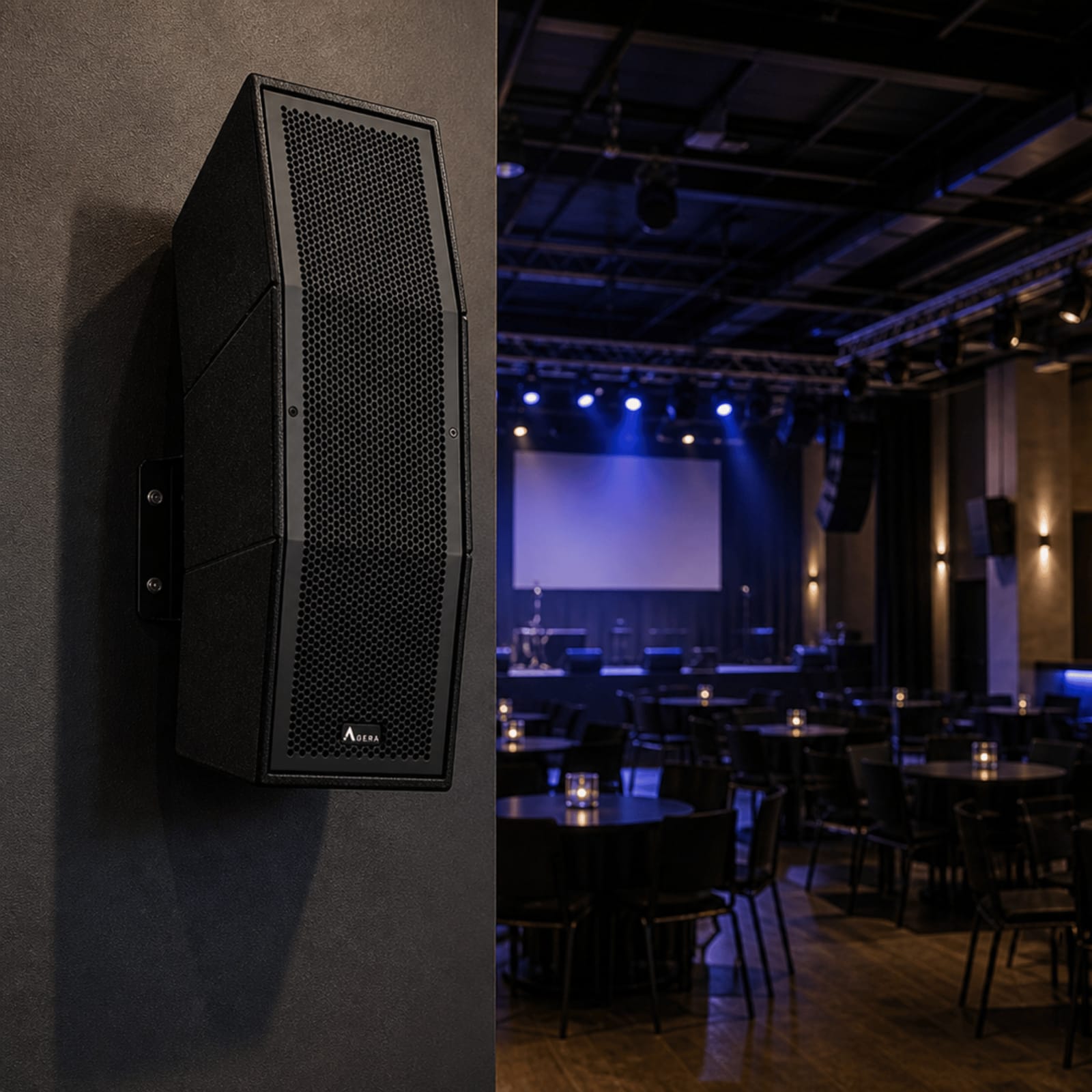 Agera Acoustics HE-53 Triple 5-inch Passive Installation Speaker image 2