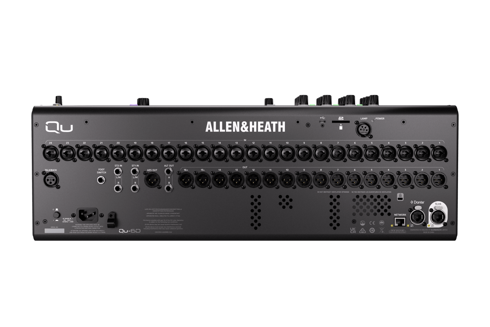 Allen & Heath Qu-6D image 3