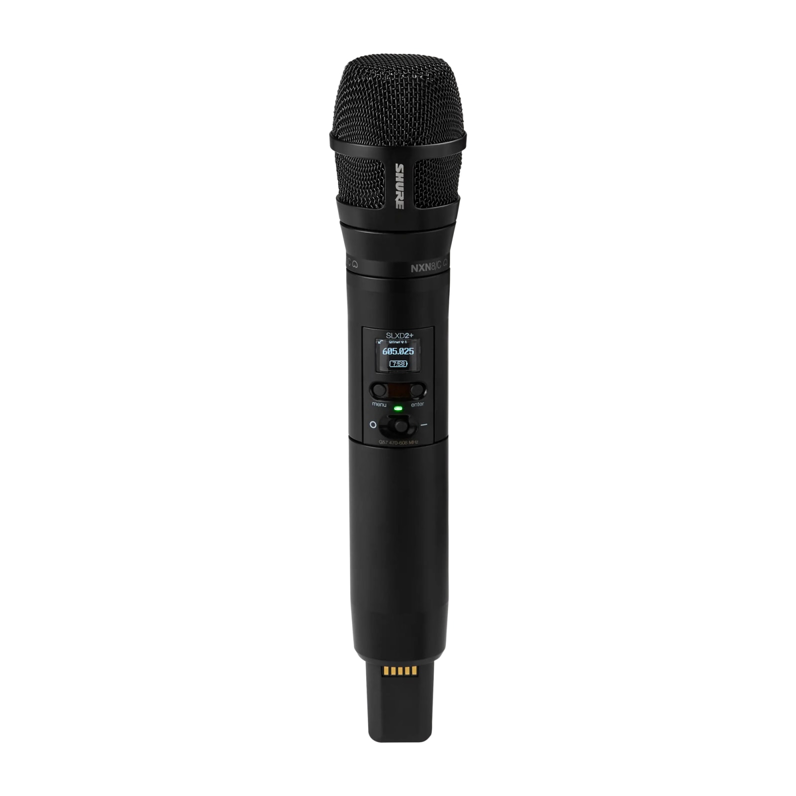 Shure SLXD2+/N8C Nexadyne 8/C Digital Wireless Handheld Transmitter (G65)