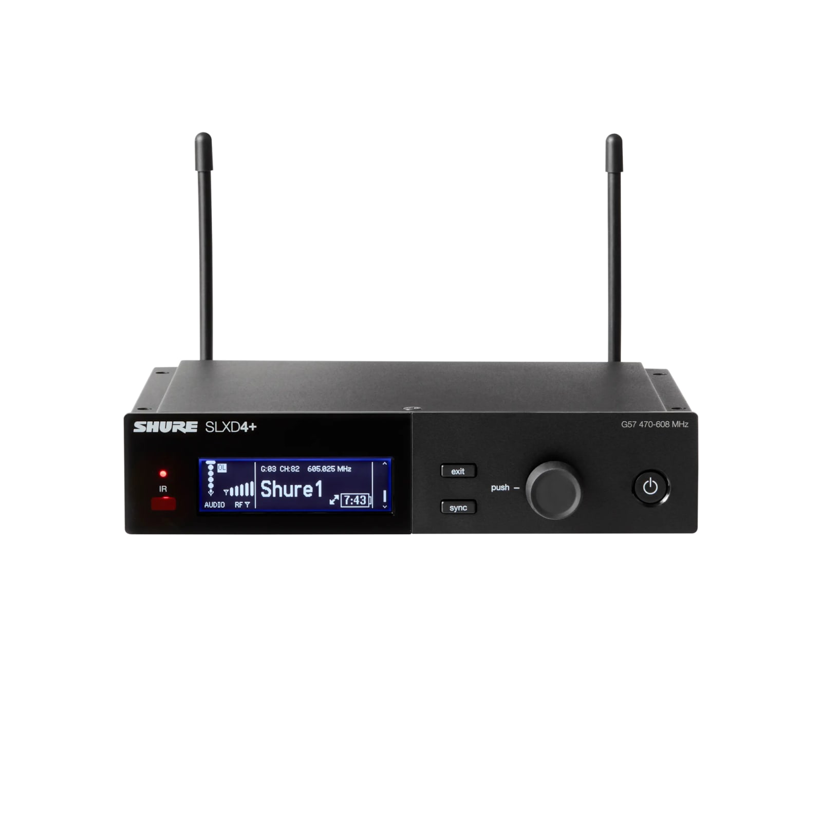 Shure SLXD24+E/SM58 Digital Wireless Handheld System (G65) image 1