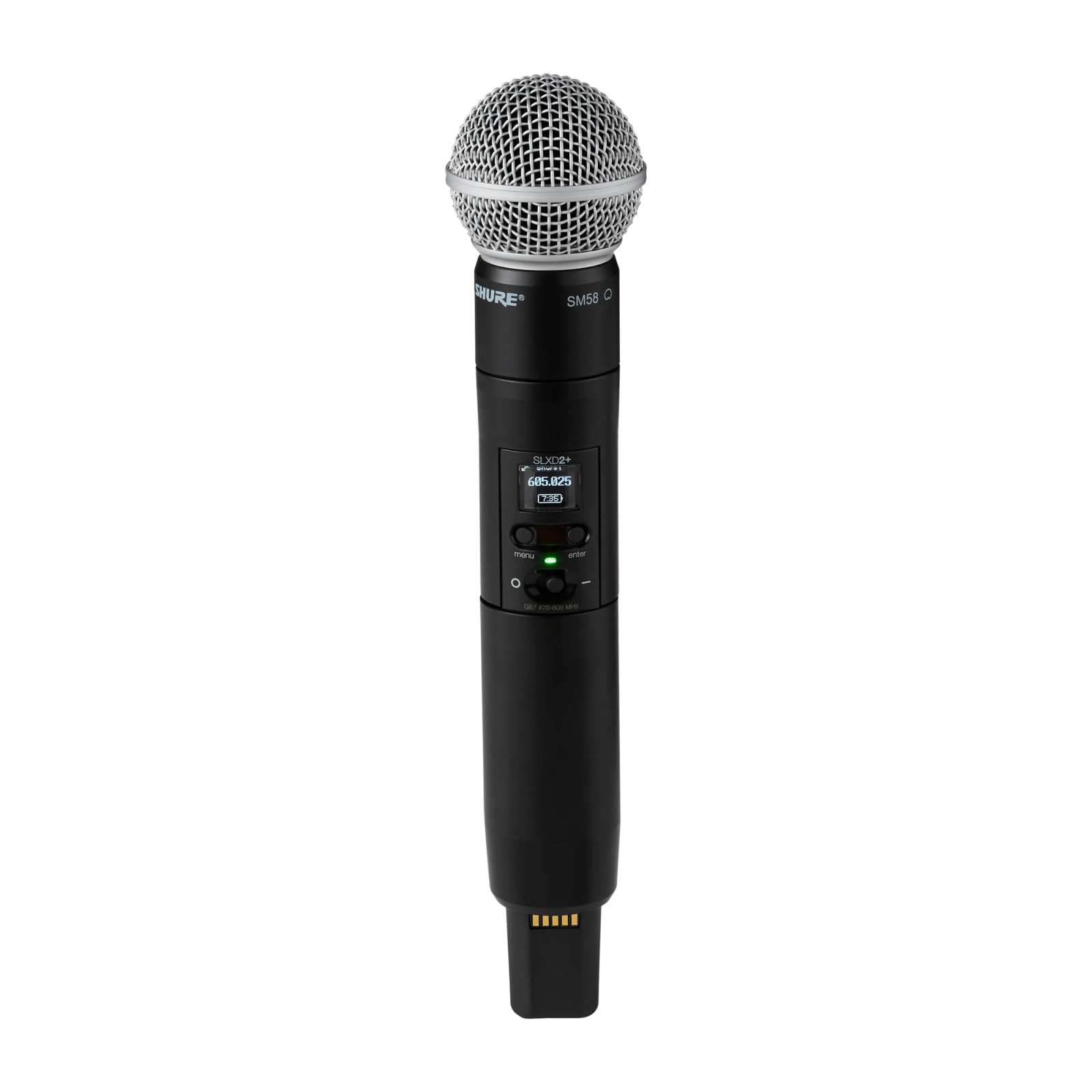 Shure SLXD24+E/SM58 Digital Wireless Handheld System (G65) image 2