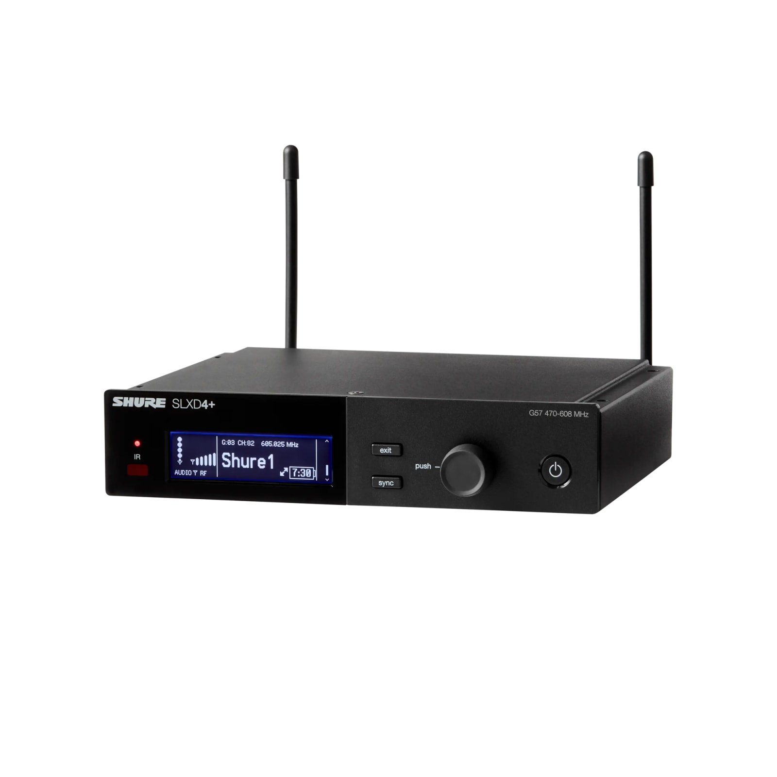 Shure SLXD4+E Digital Wireless Receiver (G65) image 4
