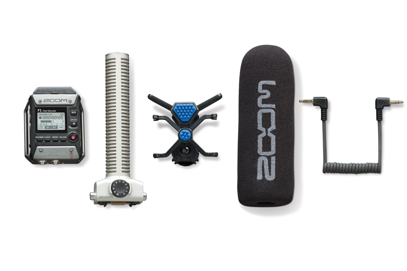 Zoom F1-SP Field Recorder with Shotgun Mic image 1