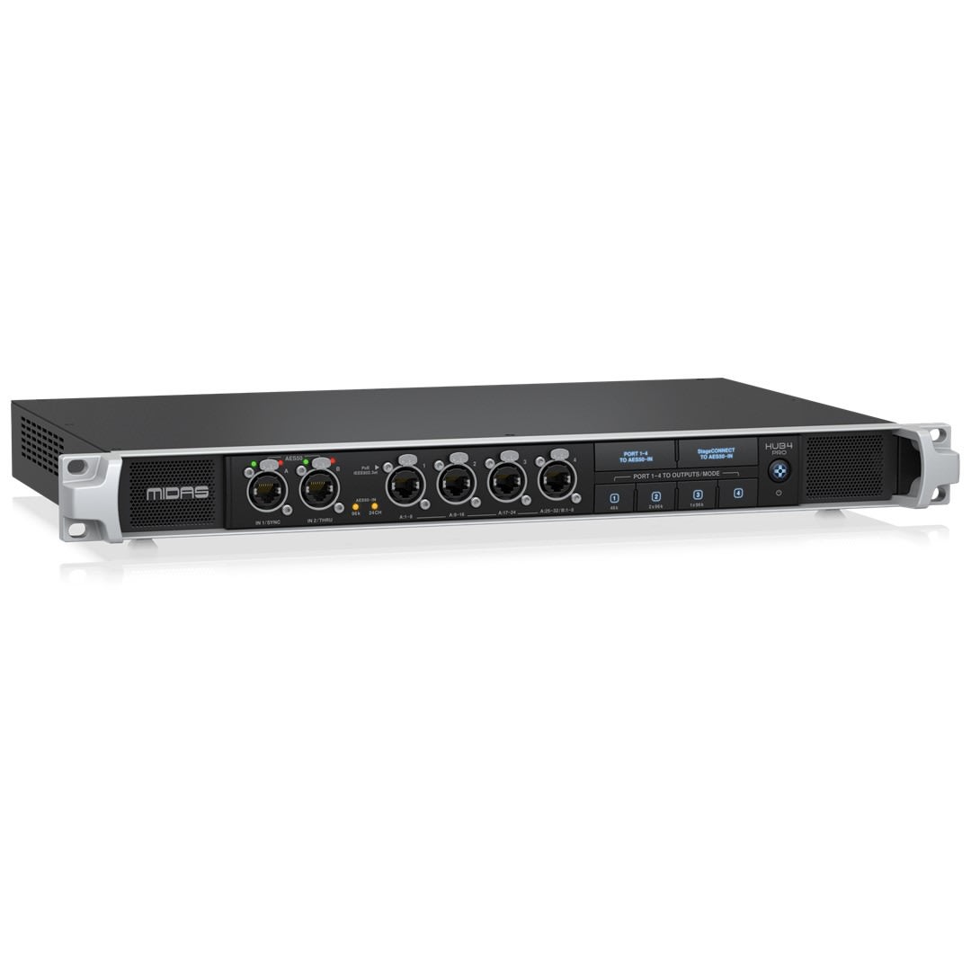 Midas HUB4-PRO 96 kHz Monitor System Hub image 2