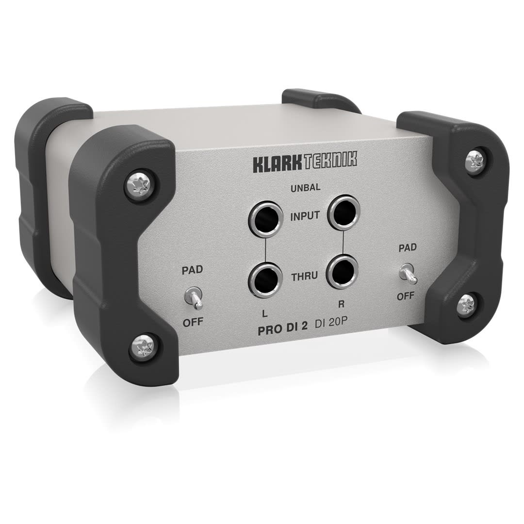 Klark Teknik DI 20P Passive Stereo DI Box image 1