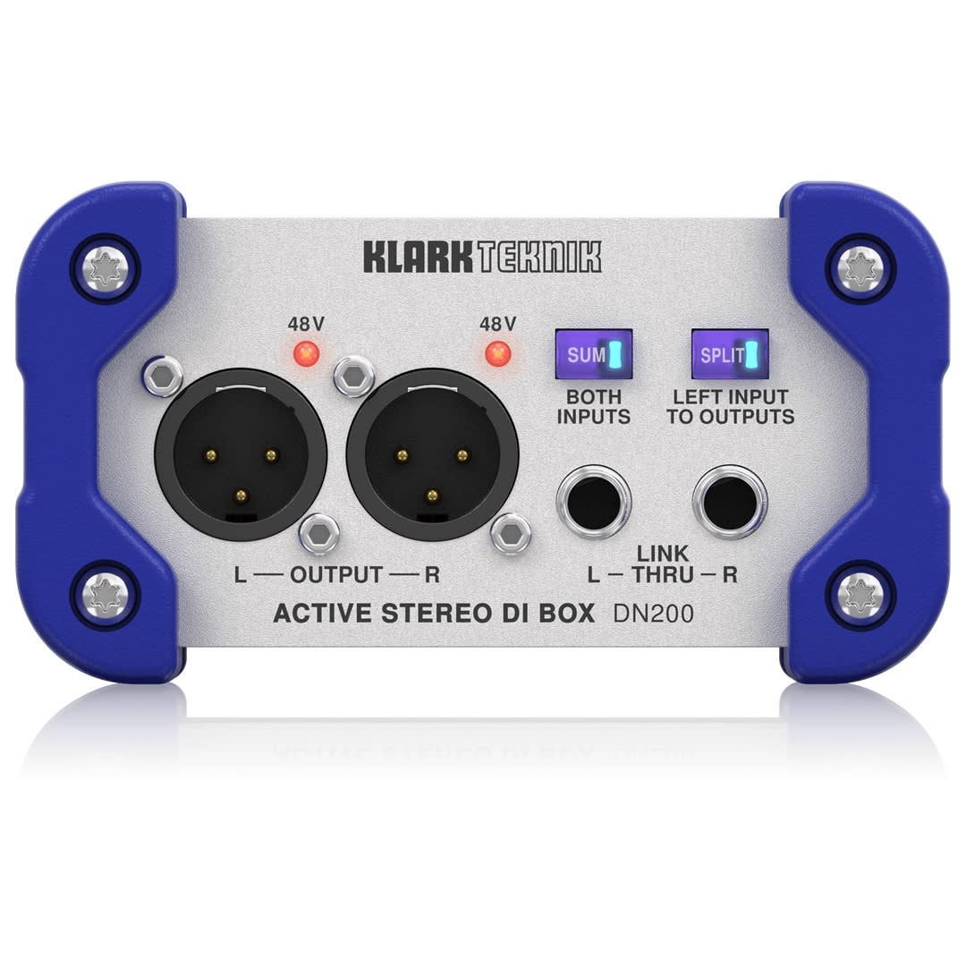 Klark Teknik DN200 V2 Active Stereo DI Box image 3