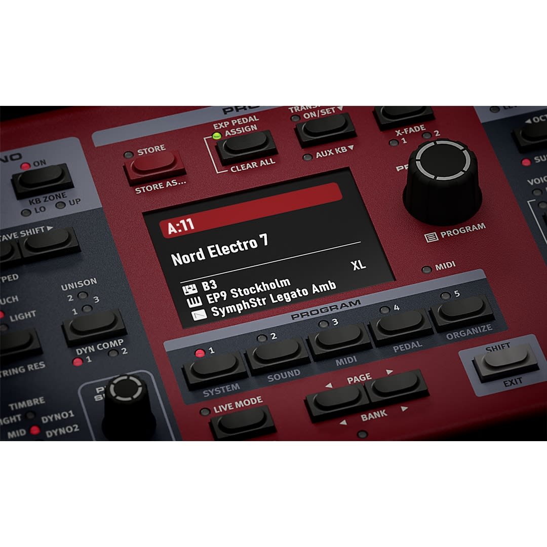 Nord Electro 7 HP 73-Key Kawai Hammer Action Stage Keyboard image 3
