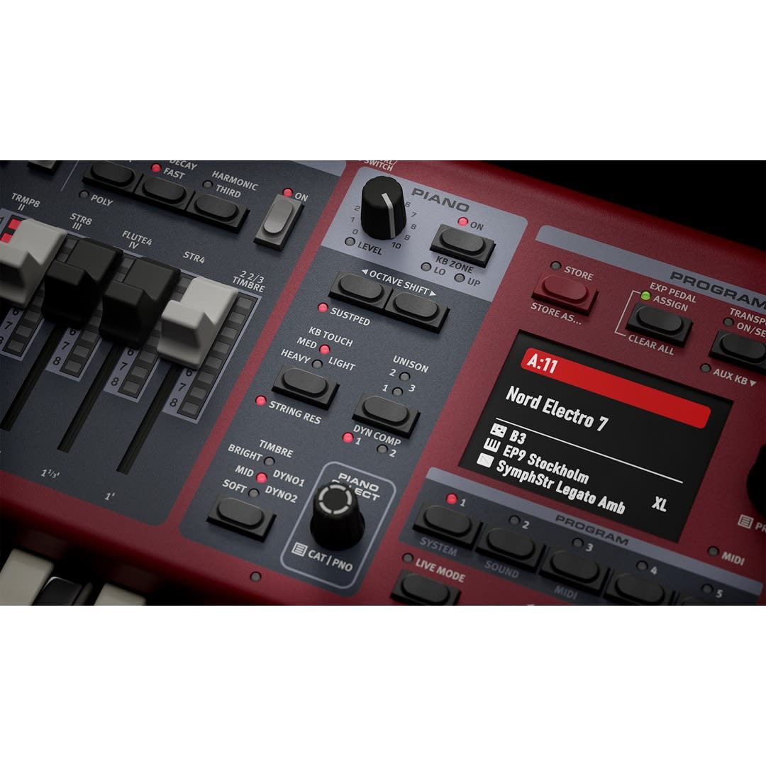 Nord Electro 7 HP 73-Key Kawai Hammer Action Stage Keyboard image 4