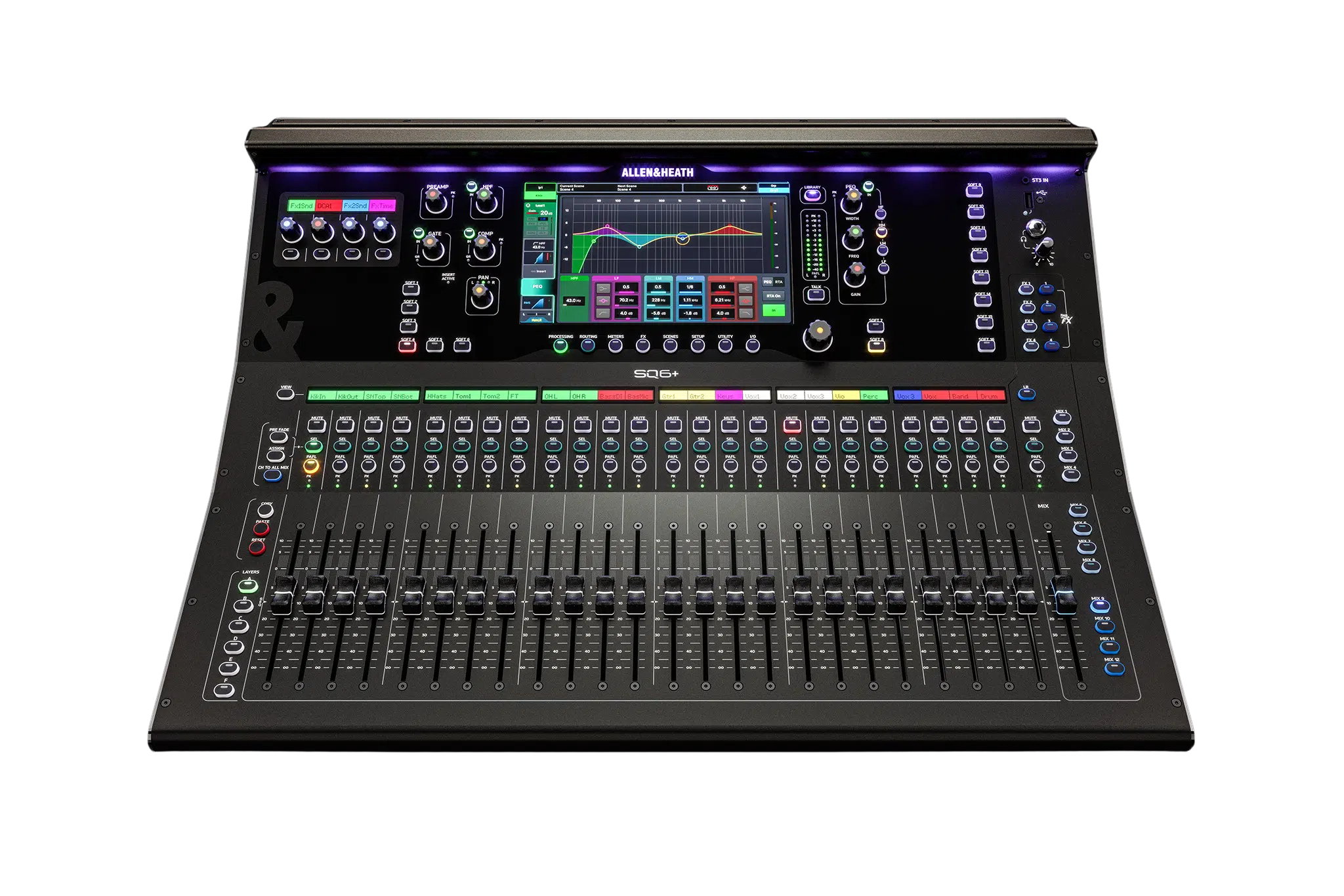 Allen & Heath SQ-6+ 48-Channel Digital Mixer