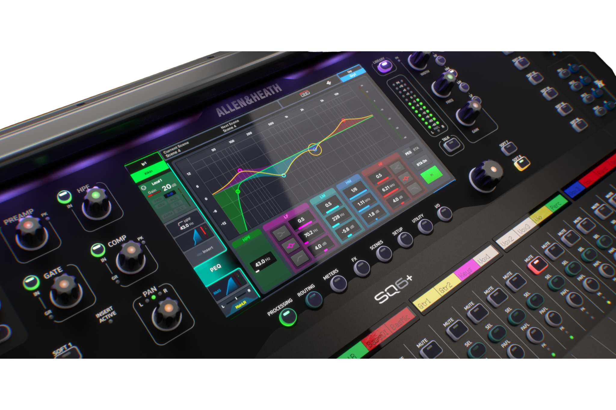 Allen & Heath SQ-6+ 48-Channel Digital Mixer image 3