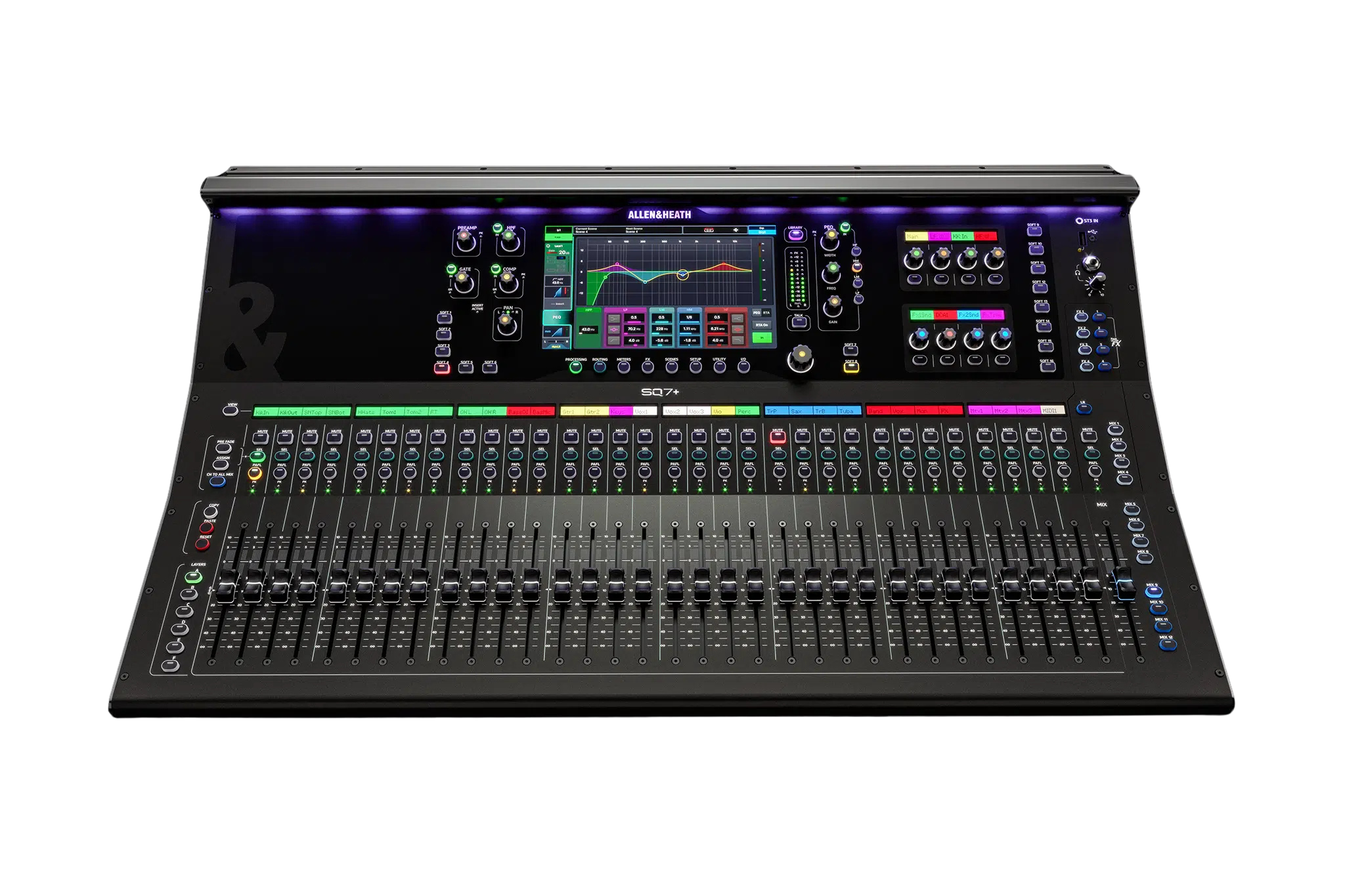 Allen & Heath SQ-7+ 48-Channel Digital Mixer