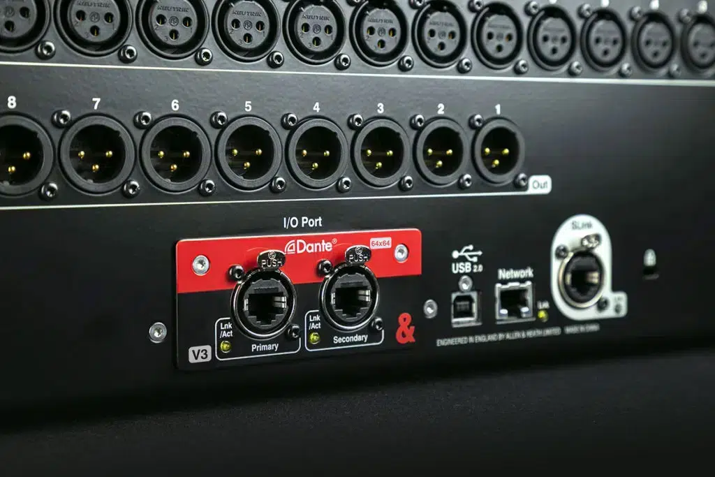 Allen & Heath SQ Dante 64x64 Option Card image 2