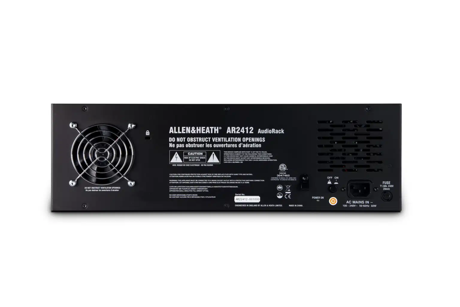 Allen & Heath AR2412 AudioRack image 2