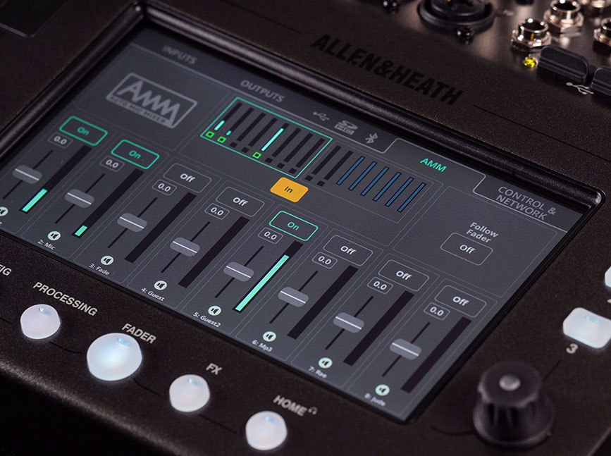 Allen & Heath CQ-20B Stage Box Mixer image 2
