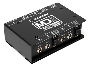 Samson S-MAX MD2PRO Stereo Passive Direct Box image 1