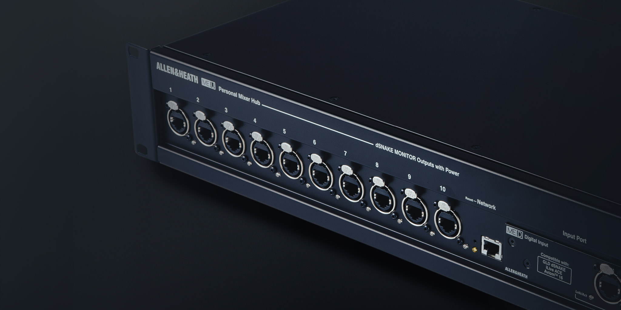 Allen & Heath ME-U 10-Port PoE Hub image 3