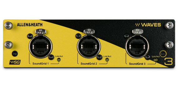 Allen & Heath Waves SoundGrid Networking Module