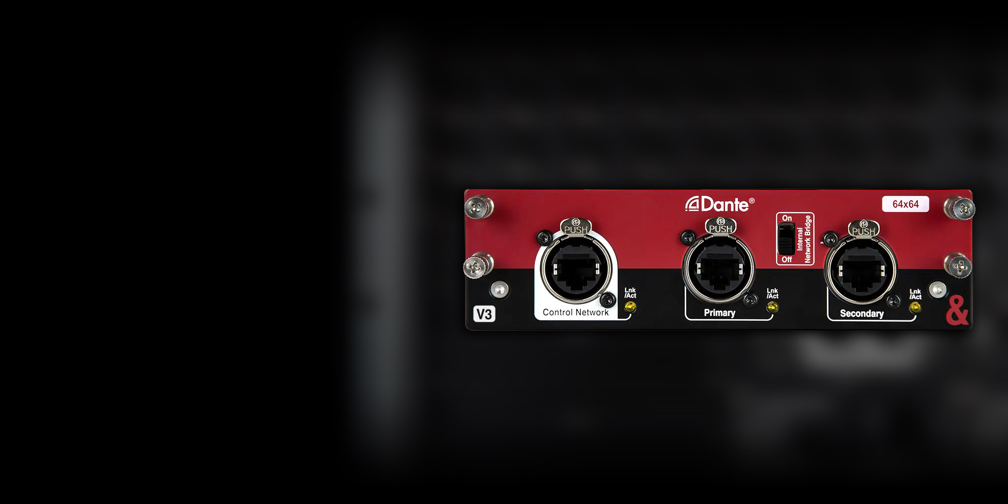 Allen & Heath Dante 64x64 Networking Module image 2
