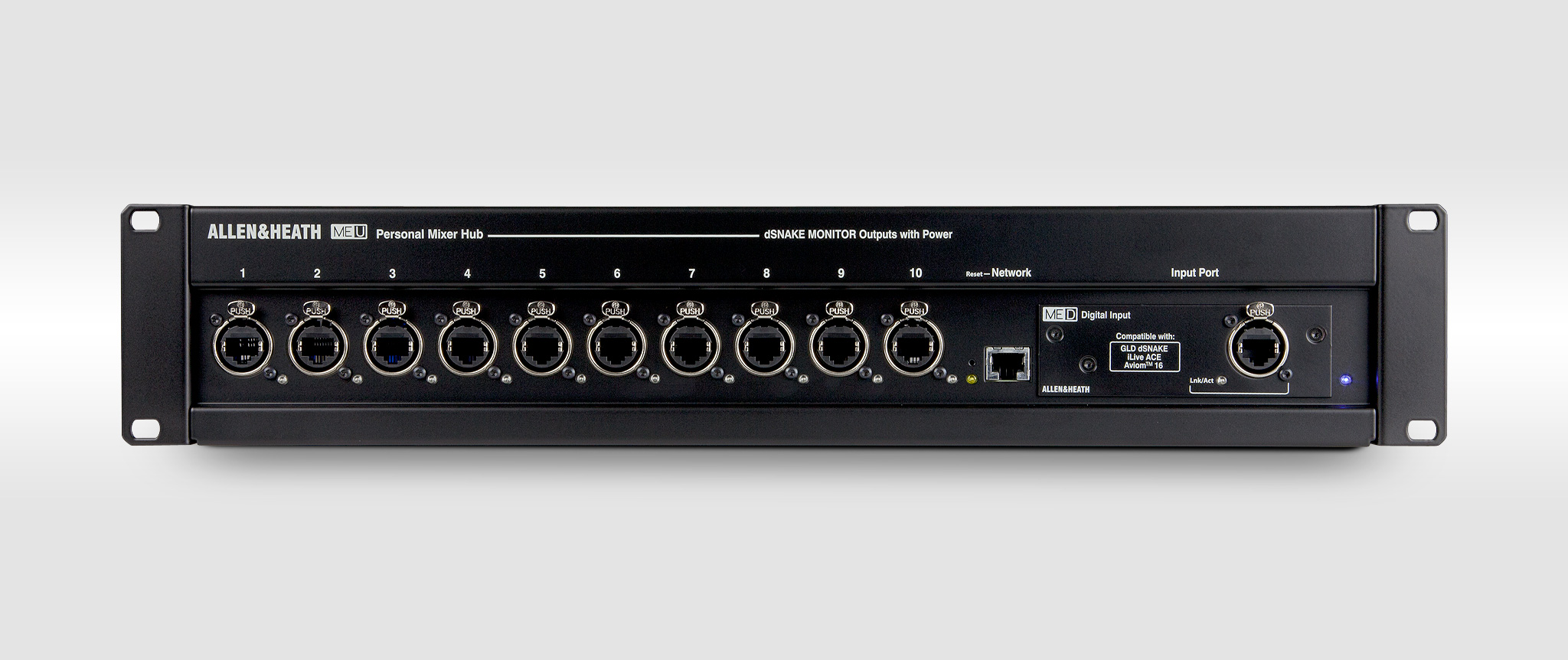 Allen & Heath ME-U 10-Port PoE Hub