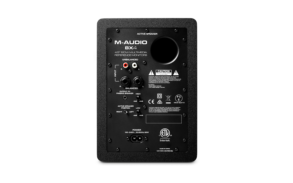 M-Audio BX4 Studio Monitors image 3